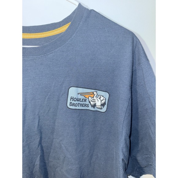 HOWLER BROTHERS Men's T Shirt Feed The Call Austin Tx Blue Tee Size XL - Picture 2 of 6